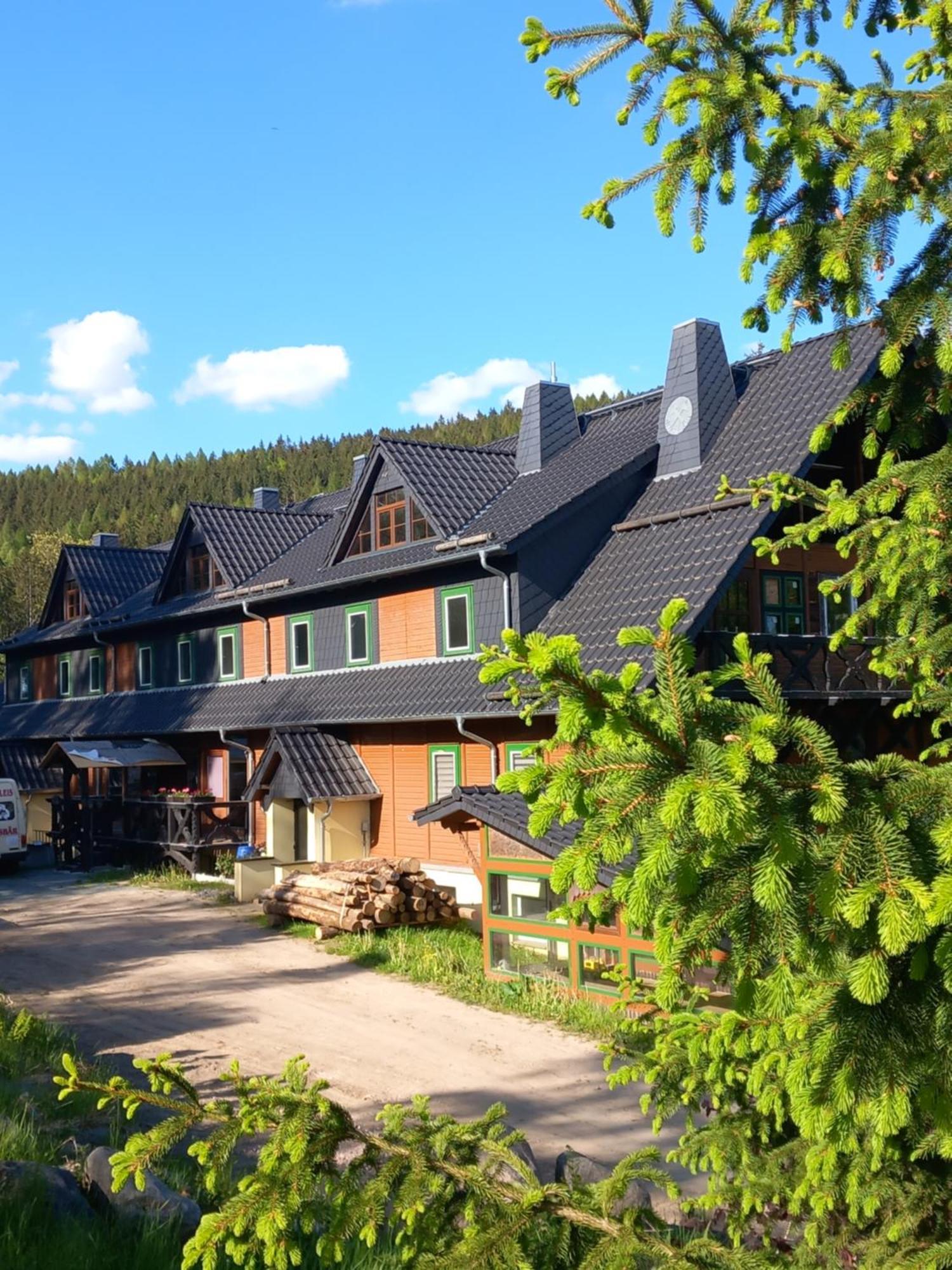 Hotel Pension Steigerhof Johanngeorgenstadt Exterior foto